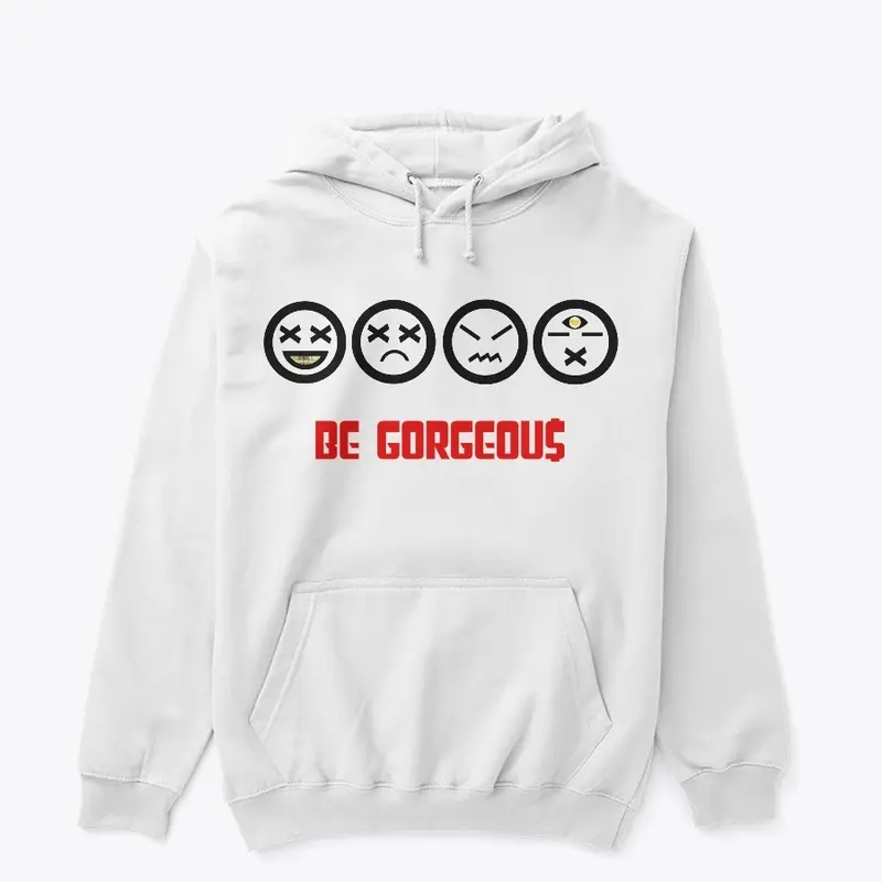 Gorgeous World hoodie white